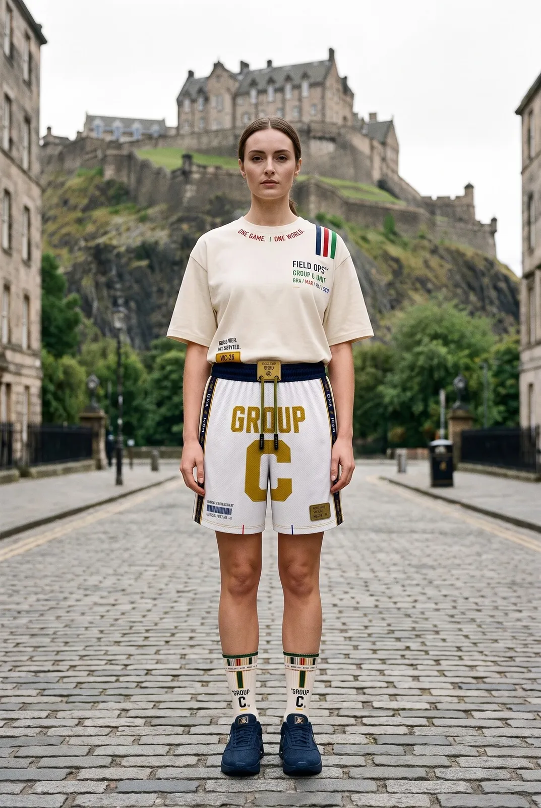 Group C kit touring Scotland.