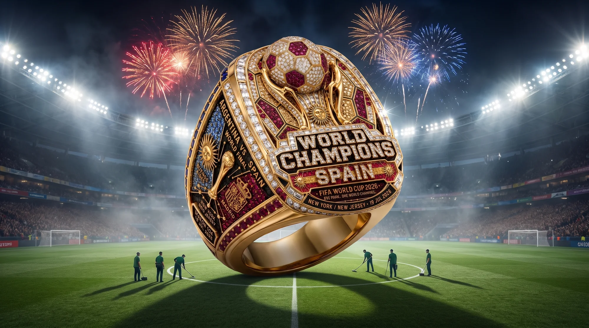 Championship Ring campaign photograph.