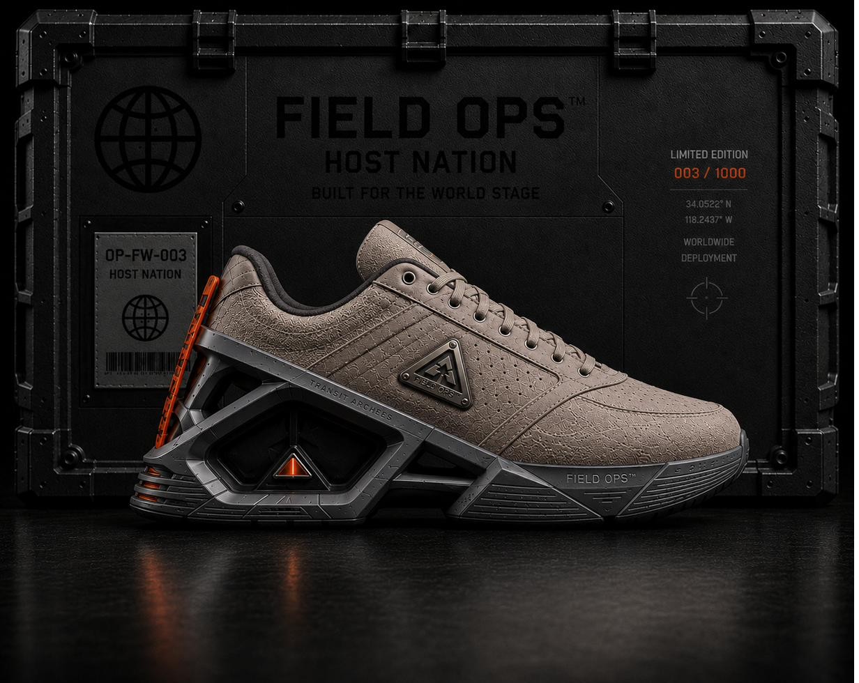 Host Nation Footwear, dossier.